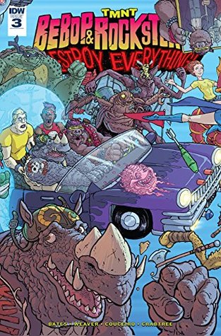 Read Online Teenage Mutant Ninja Turtles: Bebop & Rocksteady Destroy Everything #3 - Ben Bates file in ePub