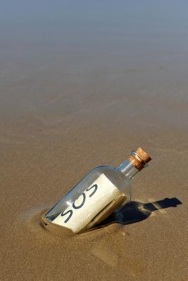 Full Download Message in a Bottle Journal - Sending Out an S-O-S: 150 Page Lined Notebook/Diary -  file in PDF