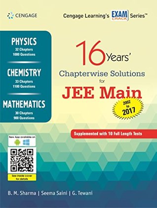 Full Download 16 Year's Chapterwise Solutions for JEE Main 2002 to 2017 - B.M. Sharma | ePub