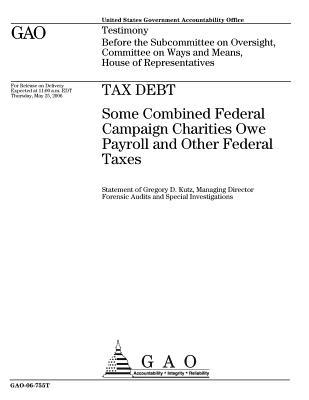 Download Tax Debt: Some Combined Federal Campaign Charities Owe Payroll and Other Federal Taxes - U.S. Government Accountability Office file in PDF