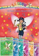 Full Download Rainbow Magic The Baby Animal Rescue Fairies Complete Set of 7 Books: Mae the Panda Fairy, Kitty the Tiger Fairy, Mara the Meerkat Fairy, Savannah the Zebra Fairy, Kimberly the Koala Fairy, Rosie the Honey Bear Fairy, Nora the Arctic Fox Fairy - Daisy Meadows file in ePub