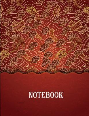 Download Notebook: Oriental Dragons Waves : Journal Dot-Grid, Grid, Lined, Blank No Lined: Book: Pocket Notebook Journal Diary, 110 Pages, 8.5 X 11 -  file in ePub