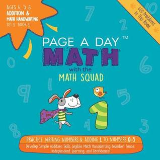 Download Addition & Math Handwriting Book 1: Legible Math Handwriting & Adding 1 to Numbers 0-5 - Janice Auerbach | ePub