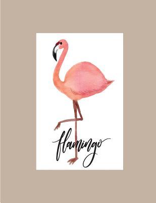 Full Download Sketchbook: Flamingo on Brown Cover (8.5 X 11) Inches 110 Pages, Blank Unlined Paper for Sketching, Drawing, Whiting, Journaling & Doodling -  | ePub
