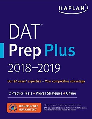 Read Online DAT Prep Plus 2019-2020: 2 Practice Tests   Proven Strategies   Online (Kaplan Test Prep) - Kaplan Test Prep file in ePub