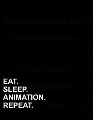 Read Eat Sleep Animation Repeat: Polar Graph Paper Notebook - 1/8 Inch Centered Technical Sketchbook -  file in ePub