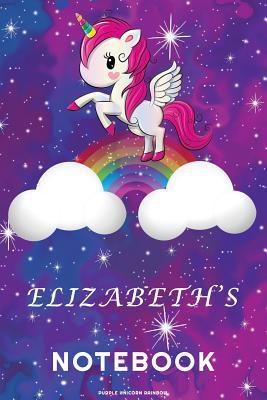 Download Elizabeth's Unicorn Rainbow Notebook: Lined Notebook -  | ePub