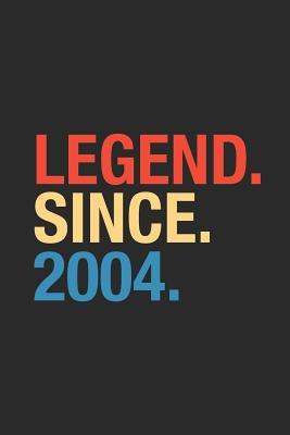 Full Download Legend Since 2004: Blank Lined Notebook - Journal for Birthday Gift Idea - Legend Publishing file in PDF