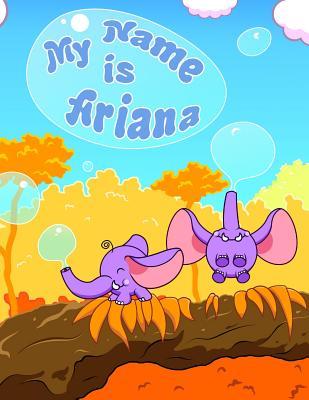 Read Online My Name Is Ariana: 2 Workbooks in 1! Personalized Primary Name and Letter Tracing Workbook for Kids Learning How to Write Their First Name and the Alphabet, Practice Paper with 1 Ruling Designed for Children in Preschool and Kindergarten -  file in PDF