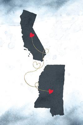Read California & Mississippi: Long Distance Out of State Notebook - Blank Lines -  | PDF
