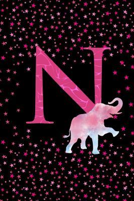 Read N: Letter N Monogram Watercolor Elephant Notebook & Journal - Dream Darling Journals | ePub