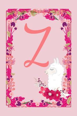 Read Z: Letter Z Monogram Initials Pink Llama Flowers Floral Notebook & Journal - Dream Darling Journals file in ePub