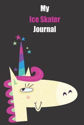 Read My Ice Skater Journal: With A Cute Unicorn, Blank Lined Notebook Journal Gift Idea With Black Background Cover -  file in PDF