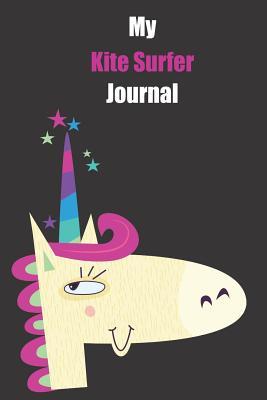 Read My Kite Surfer Journal: With A Cute Unicorn, Blank Lined Notebook Journal Gift Idea With Black Background Cover -  file in PDF