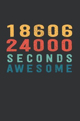 Read 1 860 624 000 Seconds Awesome: funny 59th Birthday Gift Notebook lined 6x9 Inch 100 Pages -  file in PDF
