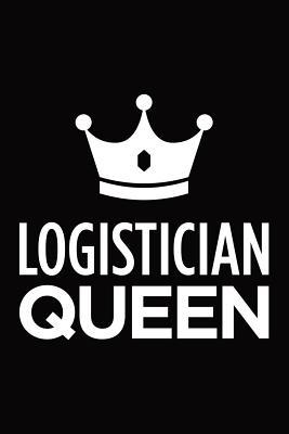 Read Online Logistician queen: Blank lined novelty office humor themed notebook to write in: With a practical and versatile wide rule interior -  | PDF