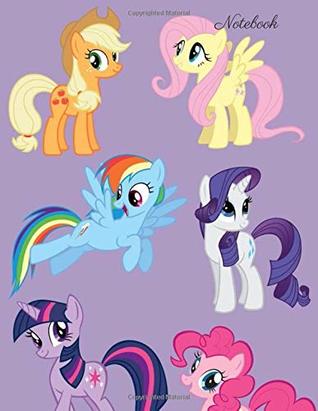 Download Notebook: Pony Cartoon character cover,Notebook Large 8.5x11,100 pages. - Ads Leah’s file in PDF