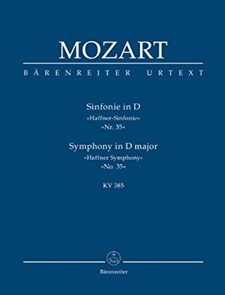 Download Mozart: Symphony No. 35 in D Major, K. 385 (Haffner Symphony) [Study Score] - Wolfgang Amadeus Mozart file in PDF