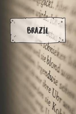 Download Brazil: Ruled Travel Diary Notebook or Journey Journal - Lined Trip Pocketbook for Men and Women with Lines -  | PDF